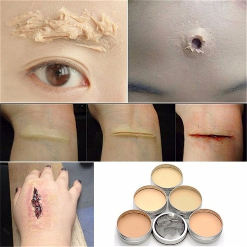 Cosplay Prop Paint - Cera de cicatriz falsa para cara