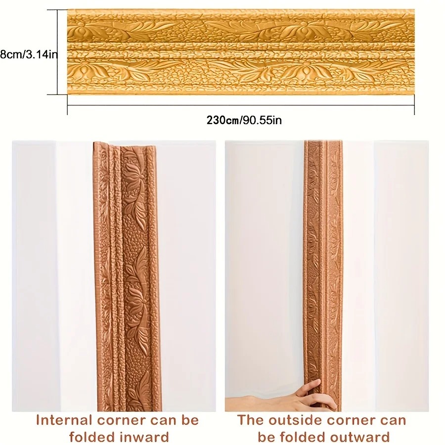 Craft Foam Roll - Pegatinas de tira de borde de