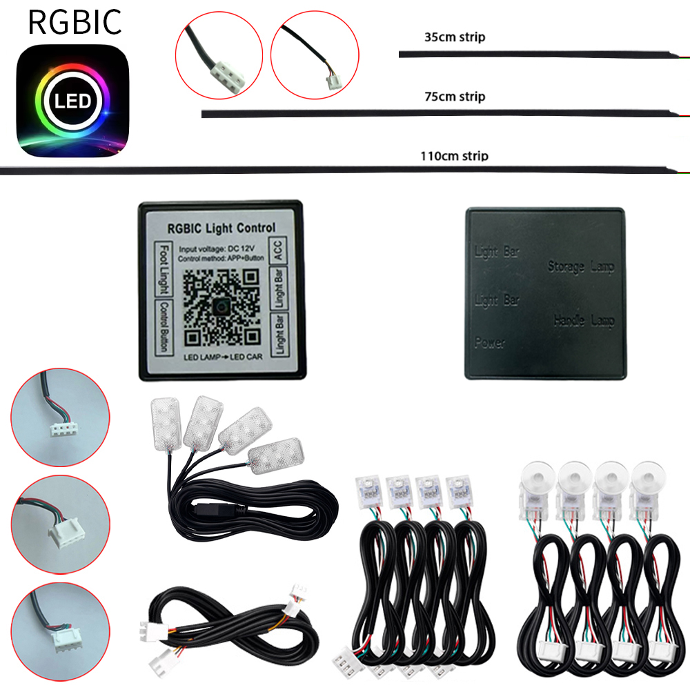 Led El Wire - Streamer de colores sinfónico RGBIC accesorios
