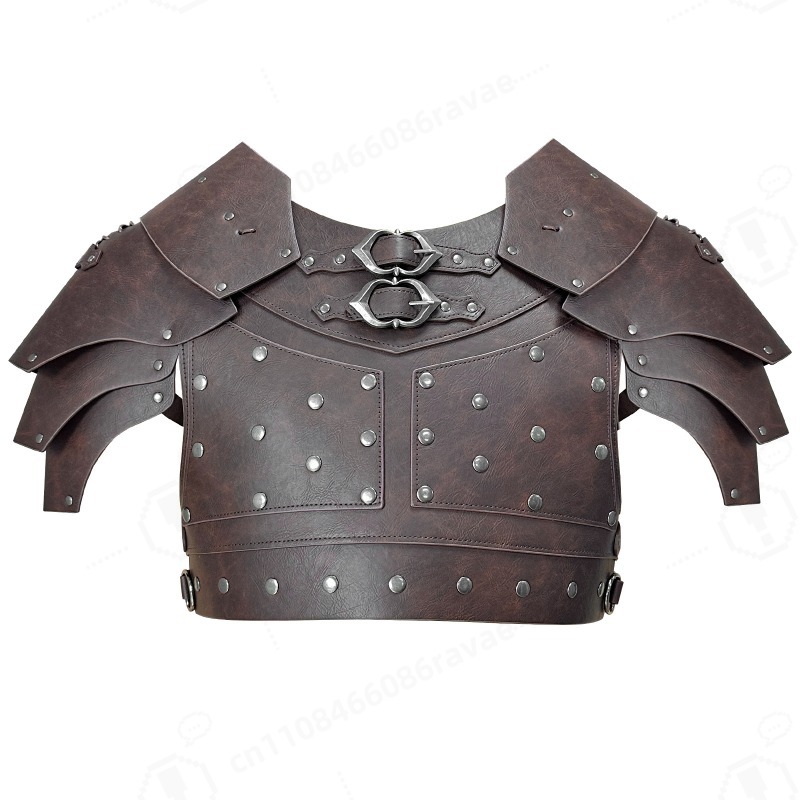 Cosplay Prop - Armadura Medieval con Tachuelas para Hombros