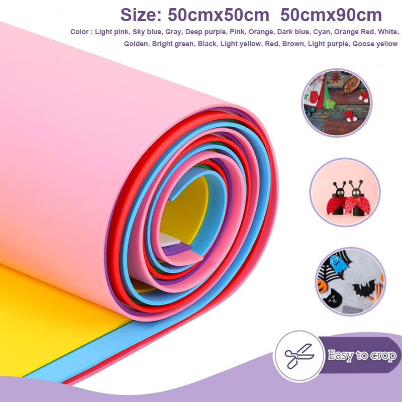Craft Foam Roll - 1 Uds. Hojas de espuma Eva
