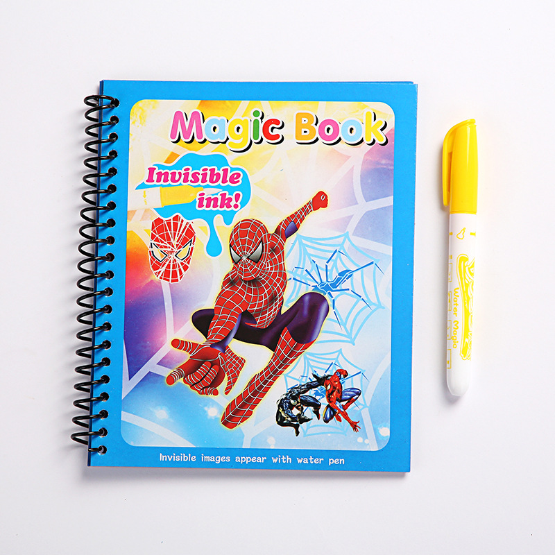 Cosplay Prop Paint - Libro de Colorear Mágico Reutilizable de
