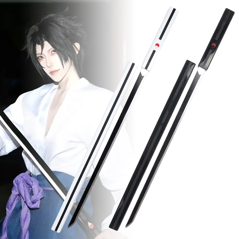 Cosplay Prop Katana - Espada Kusanagi de madera Uchiha Sasuke