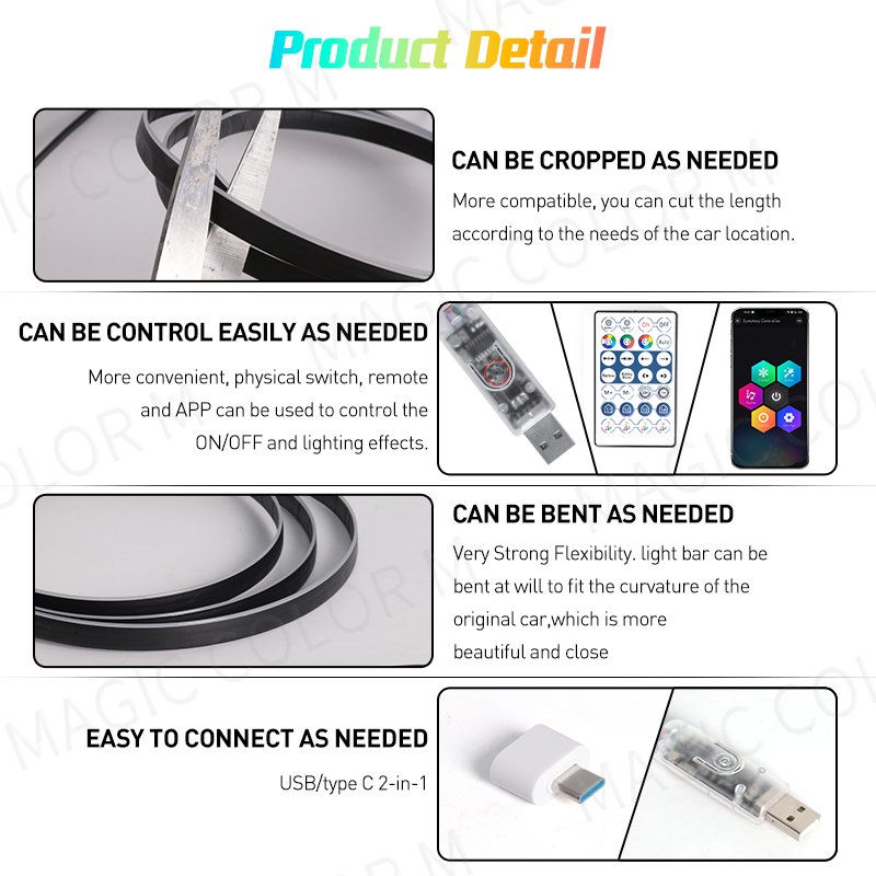 Vegetting-luces LED de ambient - Led El Wire reseña y precio