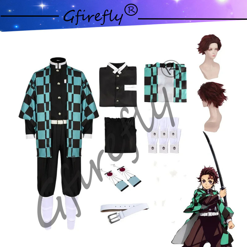 Disfraz de Cosplay de Tanjirou - Cosplay Prop Katana reseña y precio