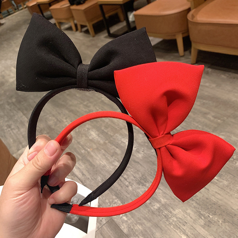 Diadema con lazo grande rojo p - Cosplay Floating Prop reseña y precio