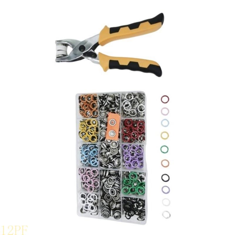 Cierres a presión metal 12PF 1 - Snap Plier Setter reseña y precio