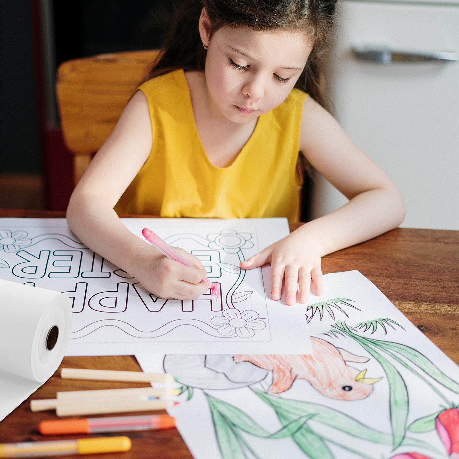 Rollo de papel Kraft blanco/ne - Craft Foam Roll reseña y precio