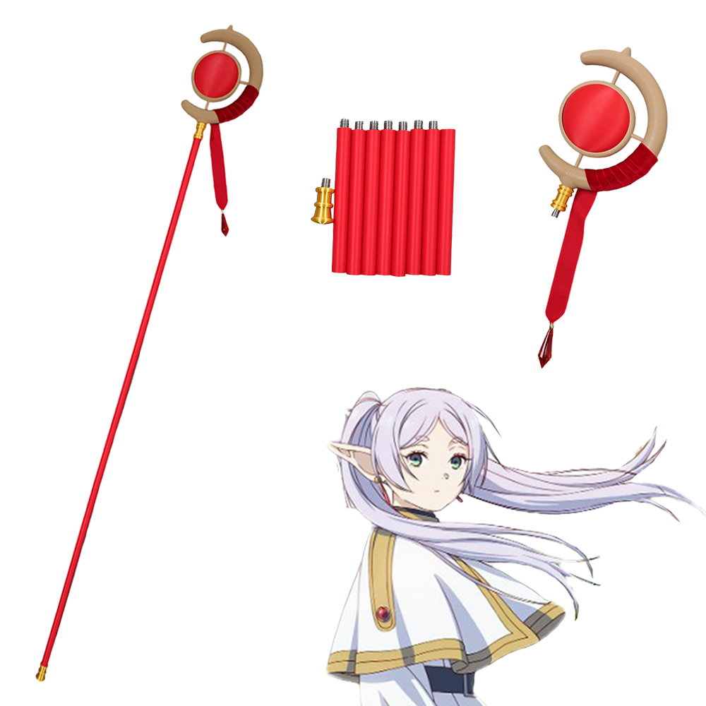 Fantasia Frieren Staff Rod Cos - Frieren Cosplay Prop reseña y precio