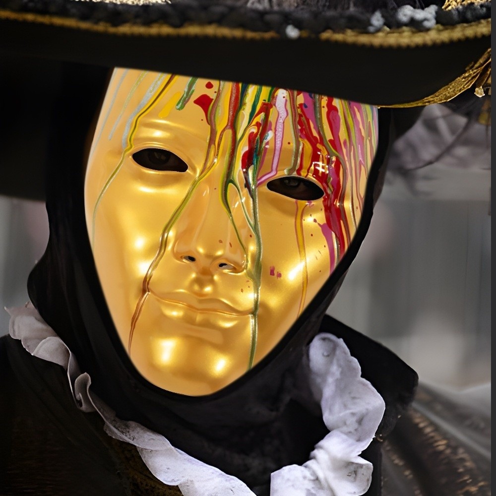 Máscara facial de pintura fant - Cosplay Prop Paint reseña y precio