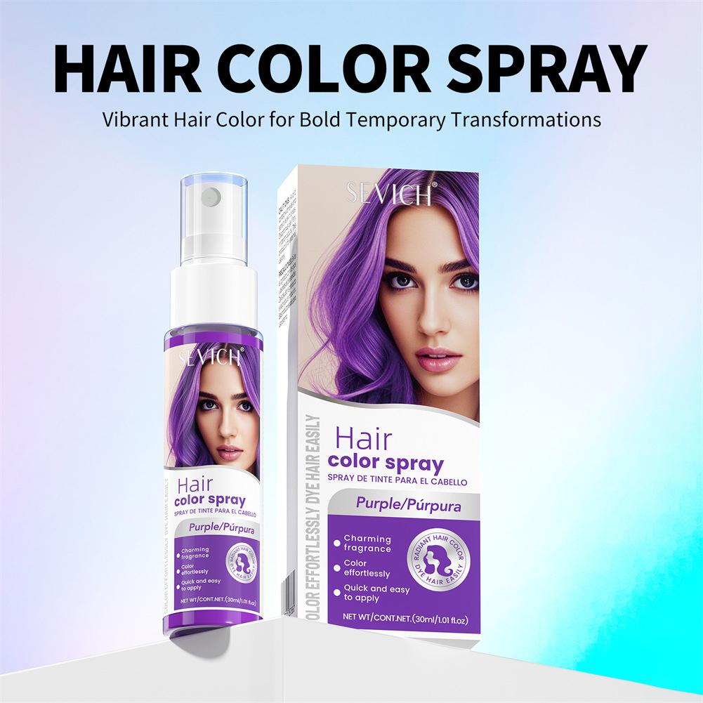 Spray temporal para teñir el c - Hair Spray Color reseña y precio