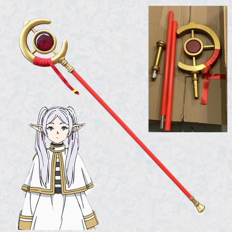 Bastón de Cosplay de Frieren d - Frieren Cosplay Prop reseña y precio