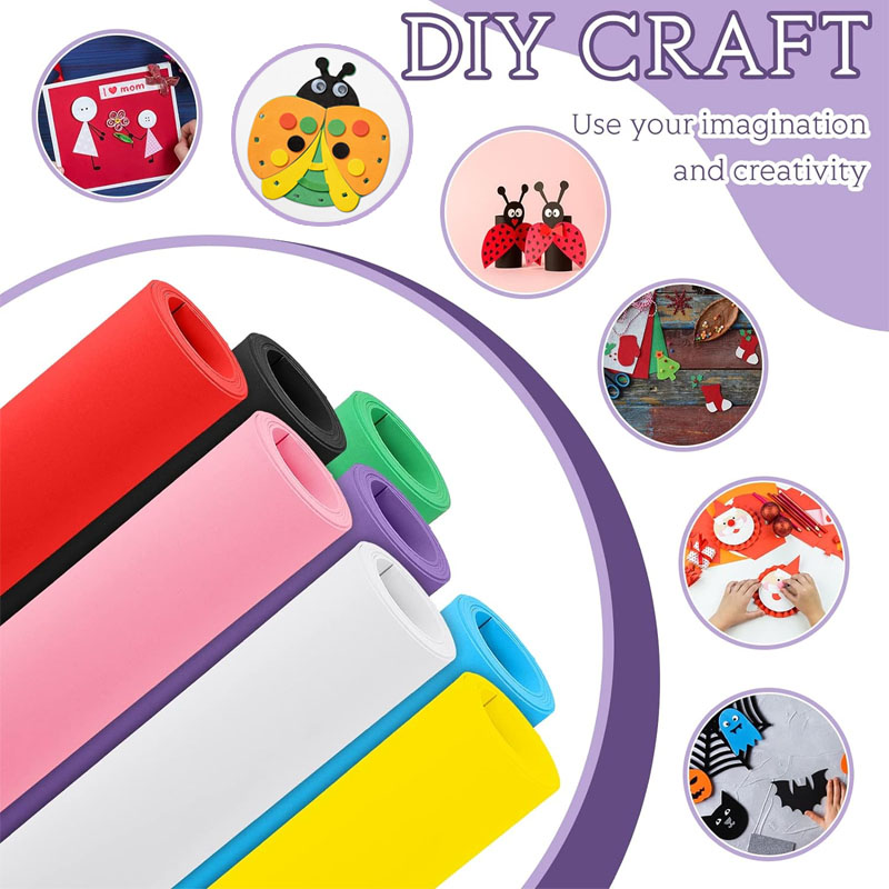 1 Uds. Hojas de espuma Eva col - Craft Foam Roll reseña y precio
