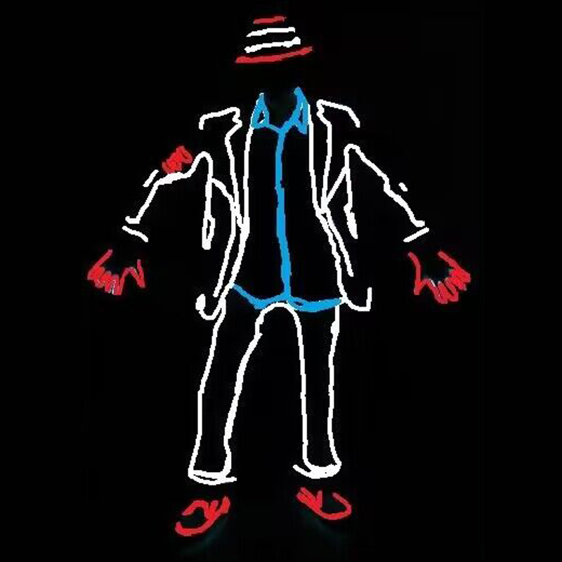 EL Wire-trajes de baile de Jaz - Led El Wire reseña y precio