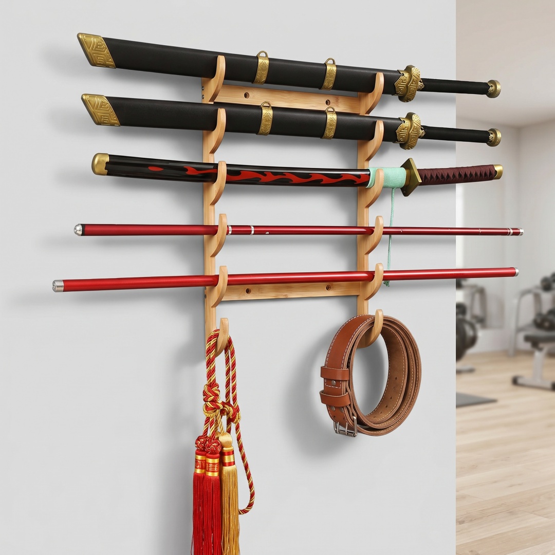 Soporte de Pared de 8 Niveles  - Cosplay Prop Katana reseña y precio