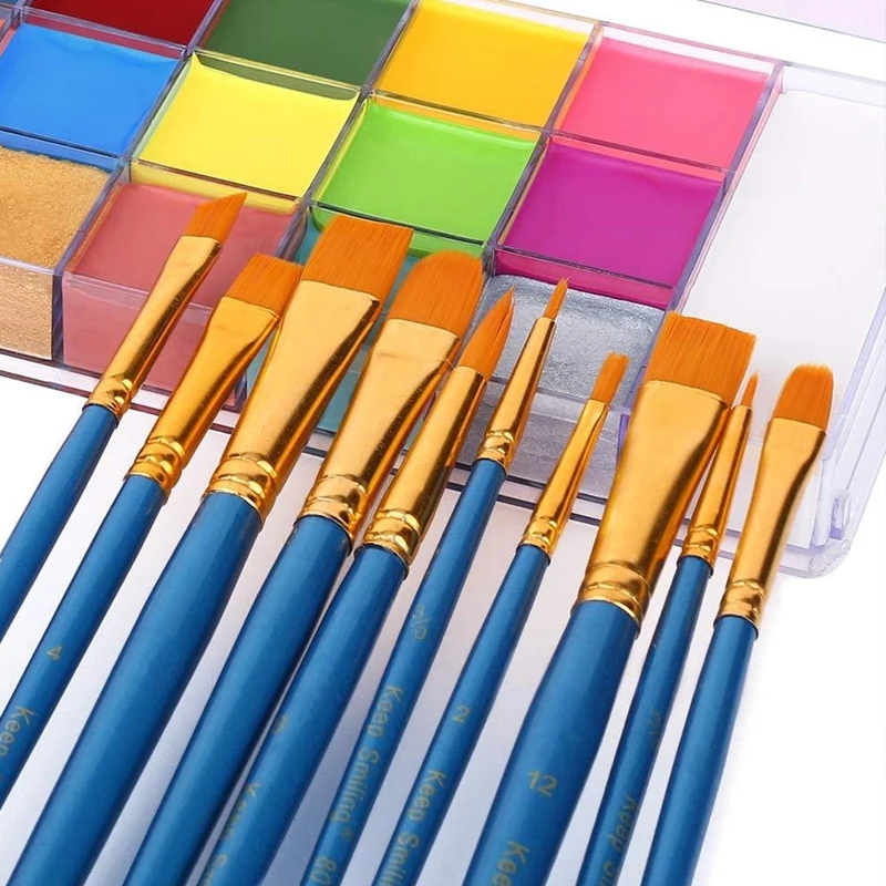 20 colores cara cuerpo pintura - Cosplay Prop Paint reseña y precio
