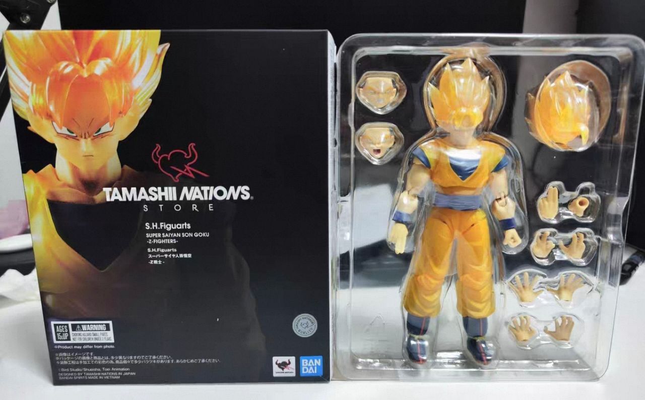 Figura de Acción de Son Goku S - Bandai Tamashii Nations S.H.Figuarts reseña y precio