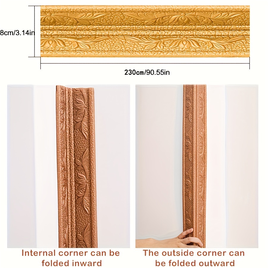 Pegatinas de tira de borde de  - Craft Foam Roll reseña y precio